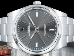 Rolex Oyster Perpetual 39 Oyster Bracelet Slate Dial - Full Set 114300